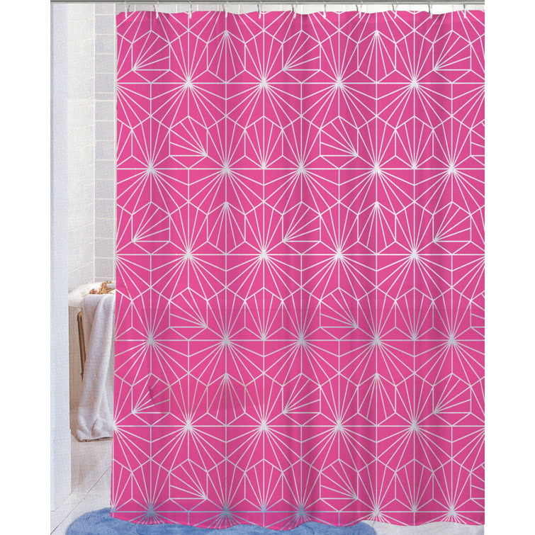 Mercer41 Bournon PEVA NonToxic Single Shower Curtain Wayfair Canada